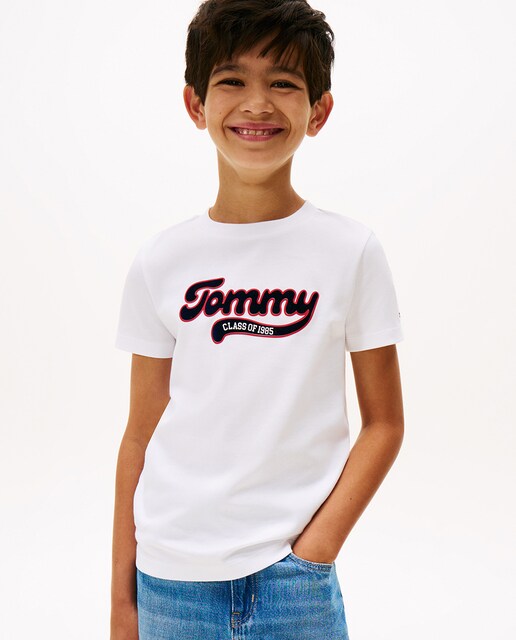 Imagen 0 de Camiseta de manga corta de niño con logo Varsity