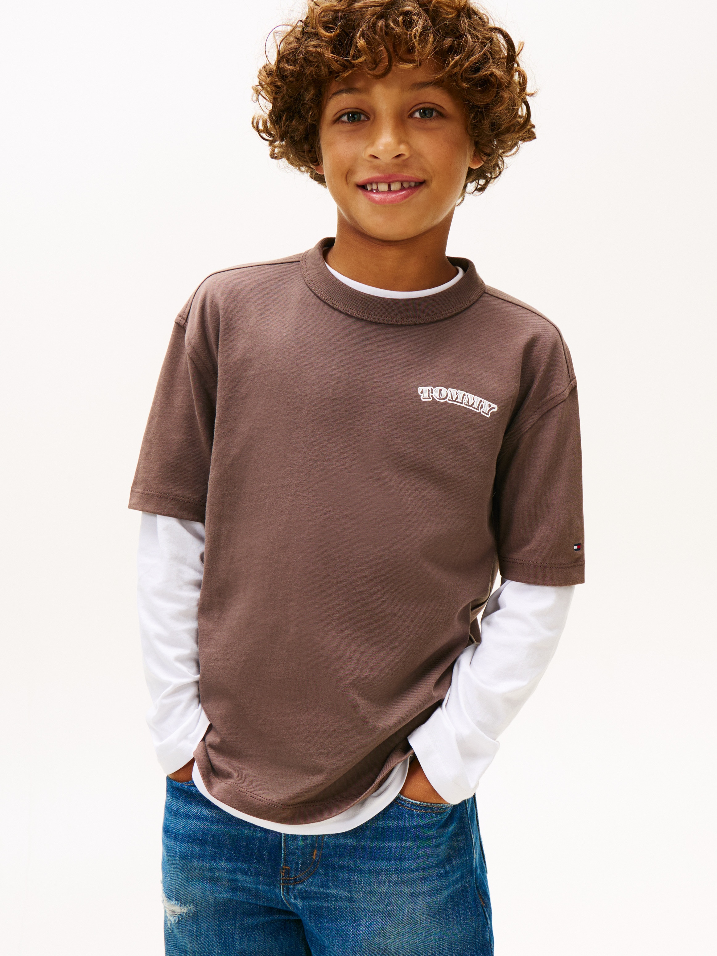 Imagem 0 de T-shirt com Logótipo nas Costas Tommy Camp