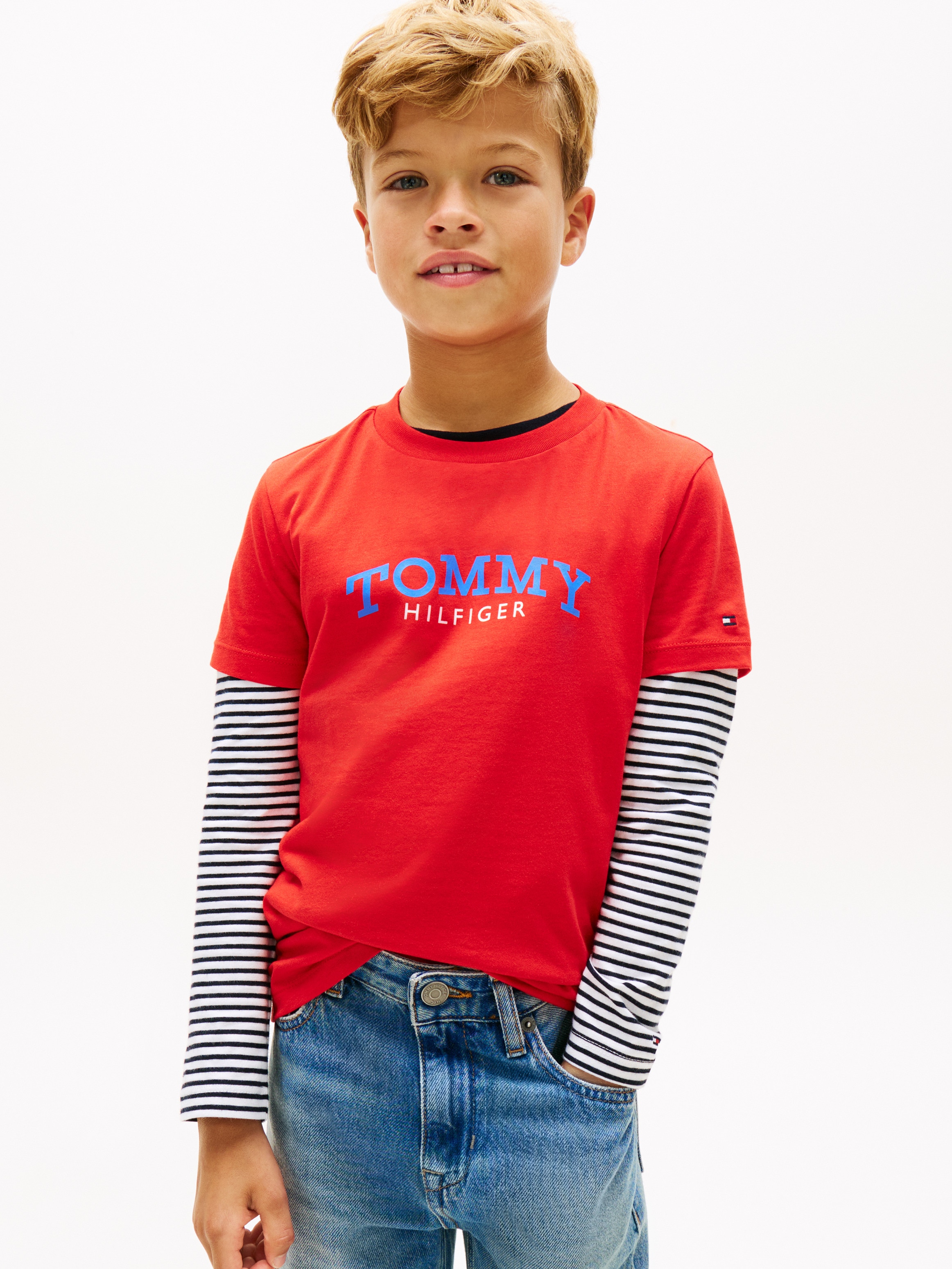 Imagem 0 de T-shirt com logótipo à frente