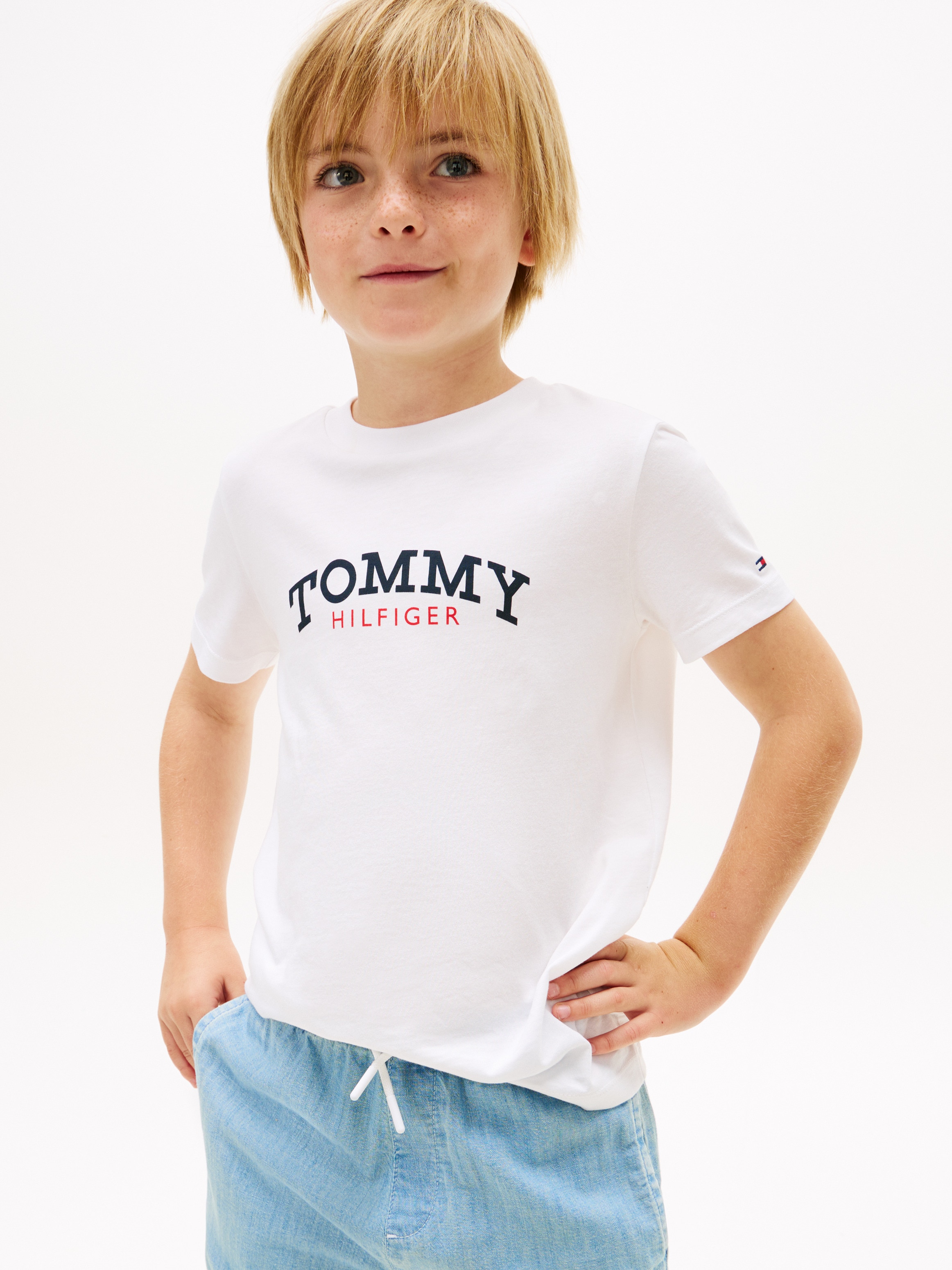 Imagem 0 de T-shirt com logótipo à frente