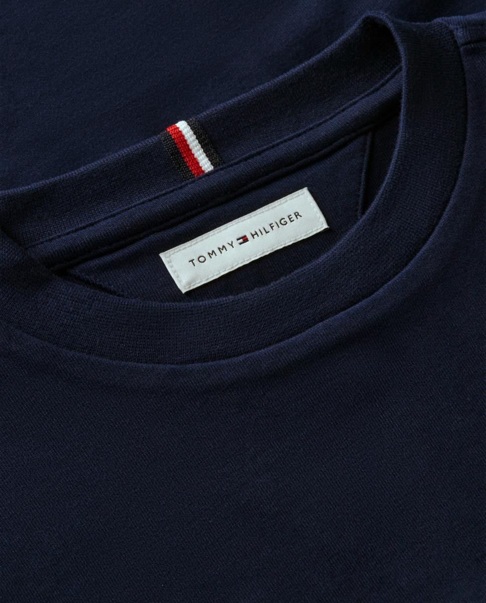 Camisola de Manga Comprida com Logótipo na Manga Azul-7