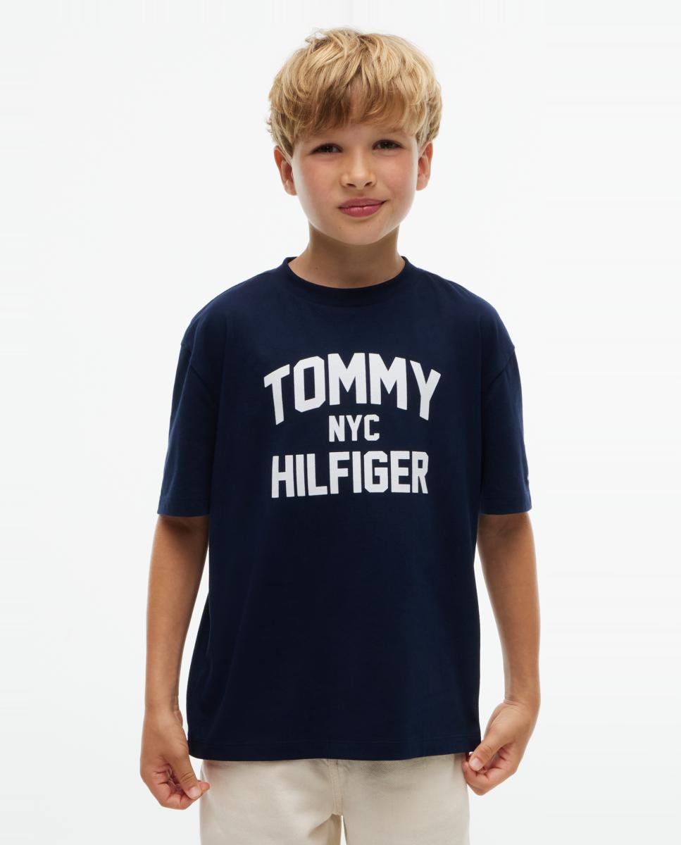 Camiseta de niño de manga corta - Tommy Hilfiger - Amarillo Amarillo-1