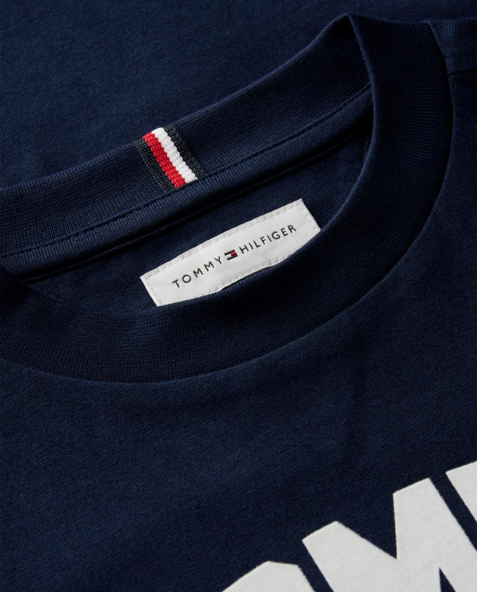 Camiseta de niño de manga corta - Tommy Hilfiger - Amarillo Amarillo-7