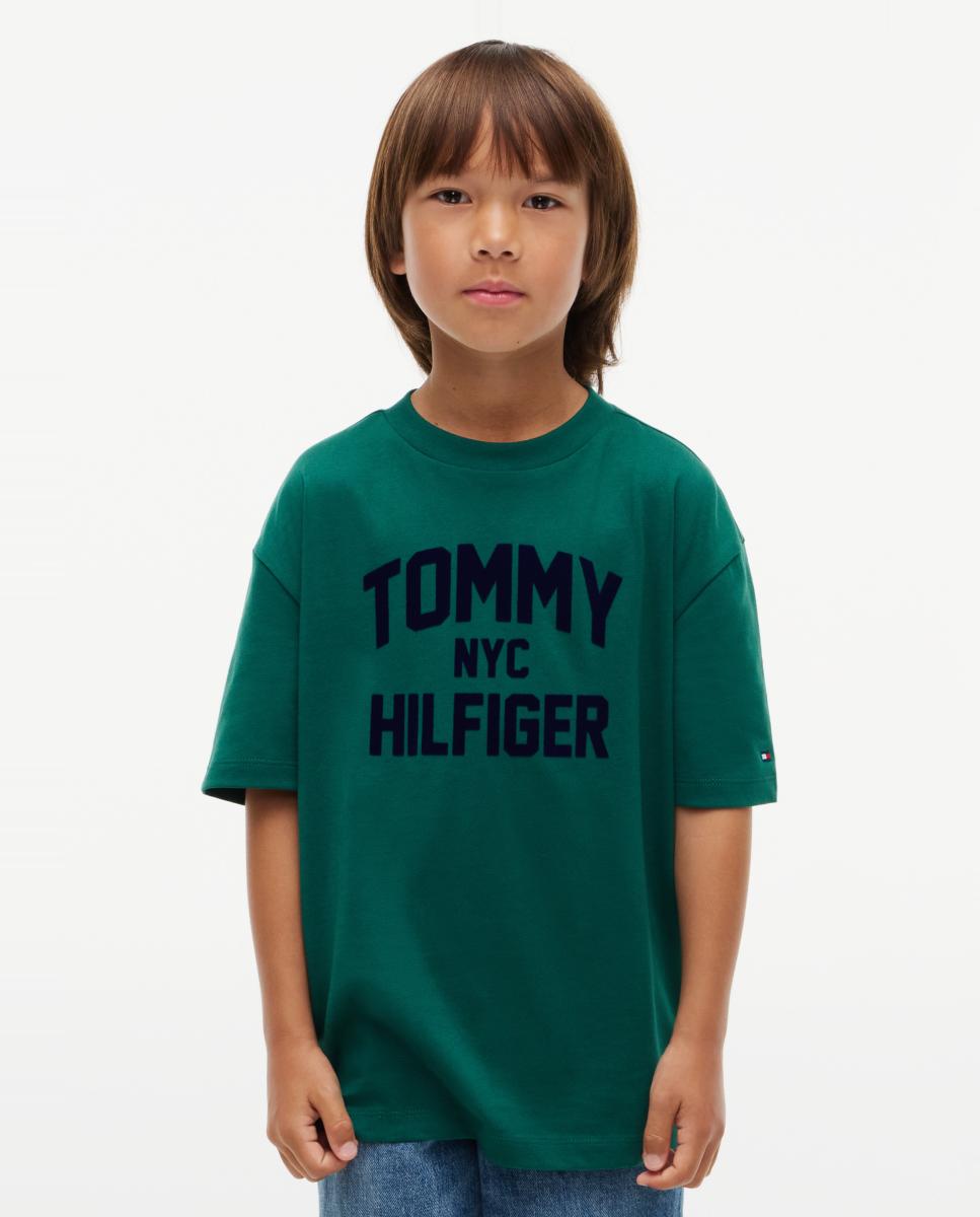 Camiseta de niño de manga corta - Tommy Hilfiger - Amarillo Amarillo-1