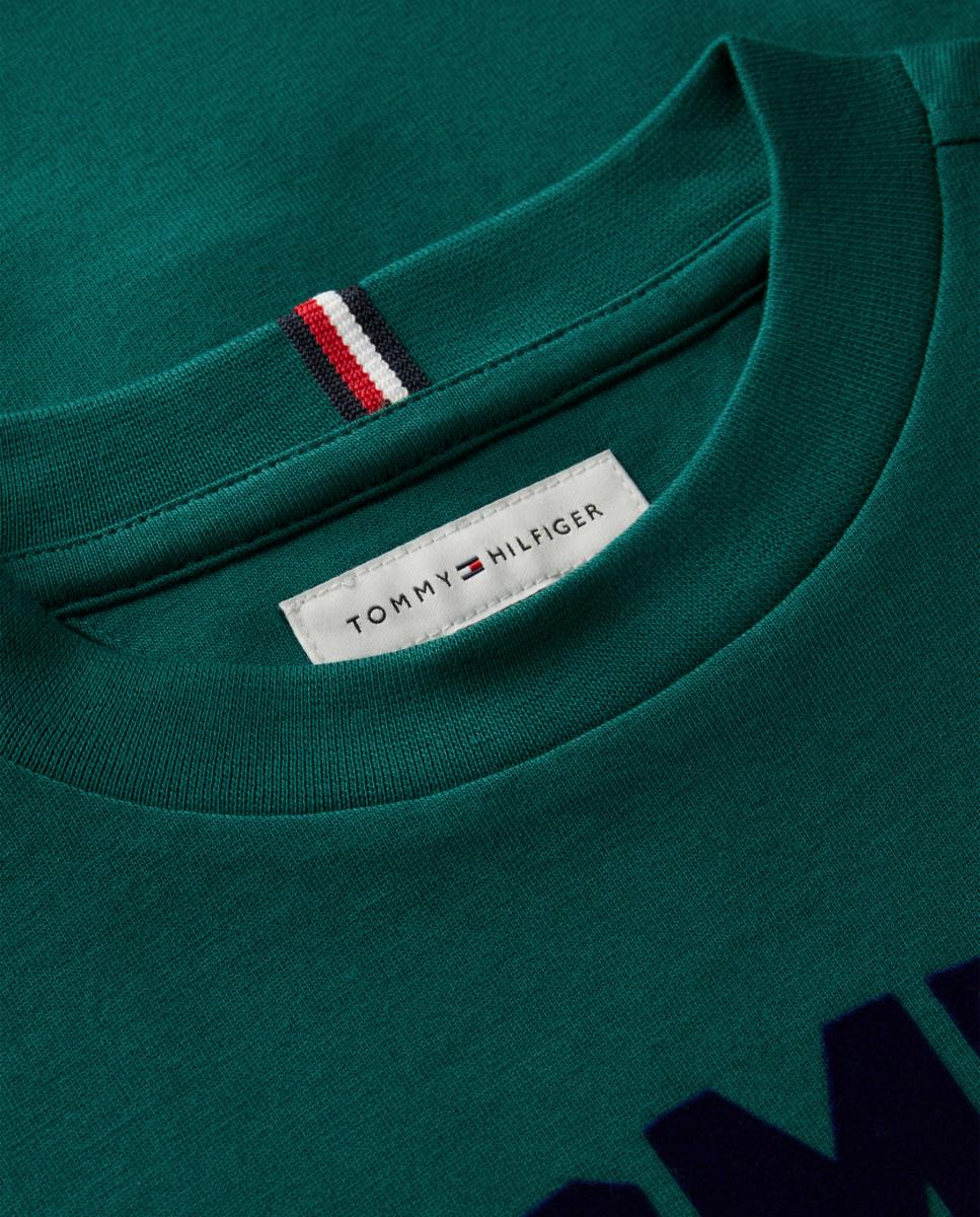 Camiseta de niño de manga corta - Tommy Hilfiger - Amarillo Amarillo-7
