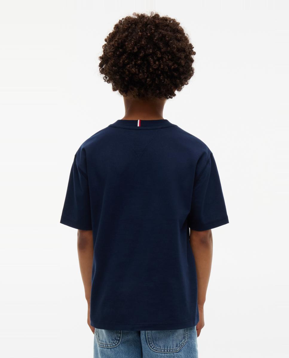 Imagen 2 de Camiseta de niño de manga corta y logo Snoopy - Tommy Hilfiger - Amarillo Amarillo