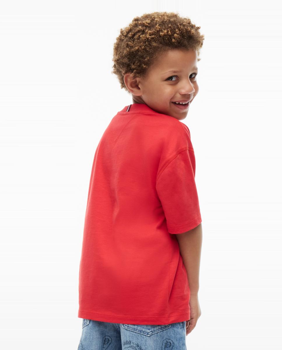 Imagen 2 de Camiseta de niño de manga corta y logo Snoopy - Tommy Hilfiger - Amarillo Amarillo