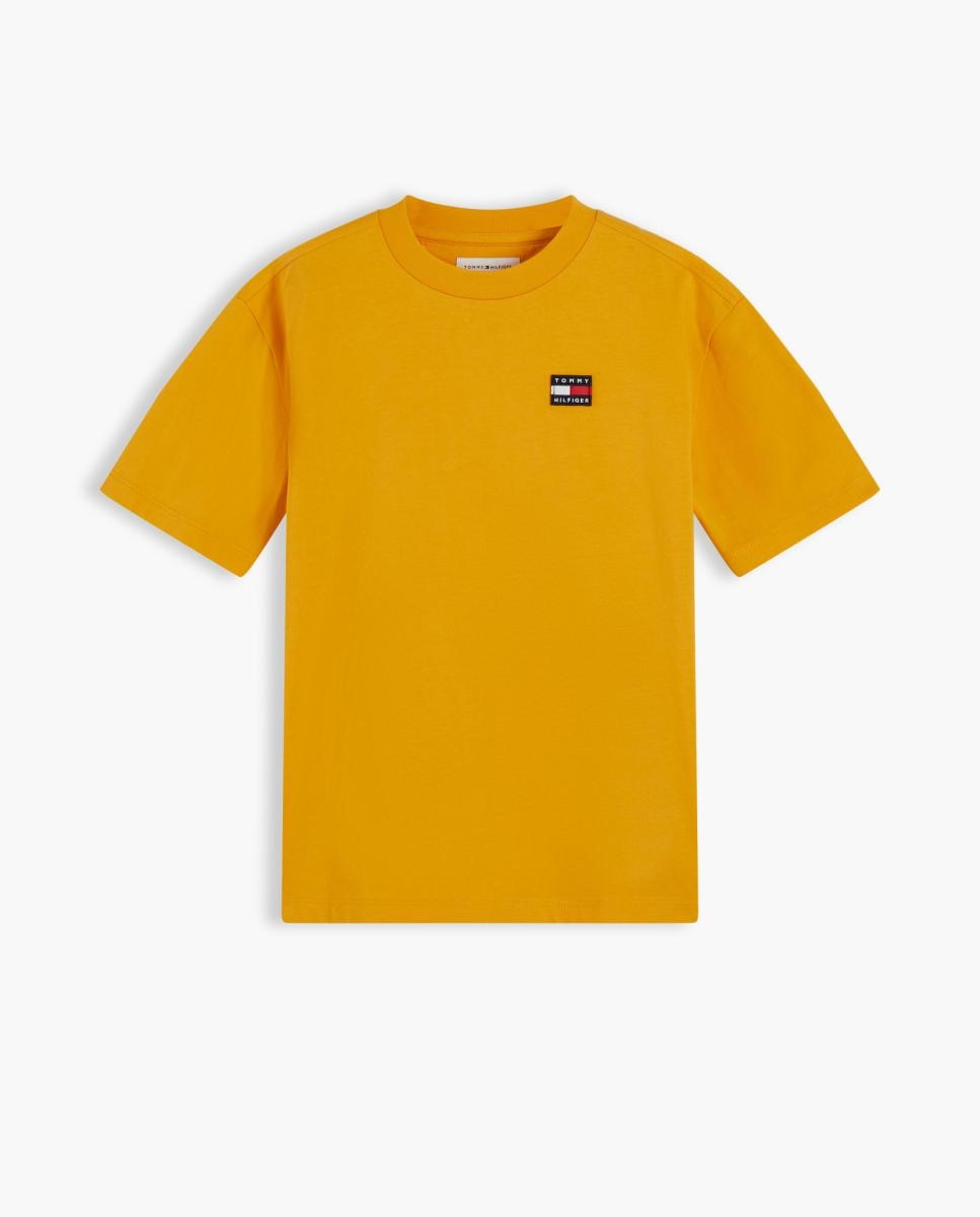 T-shirt com manga curta Amarelo-5