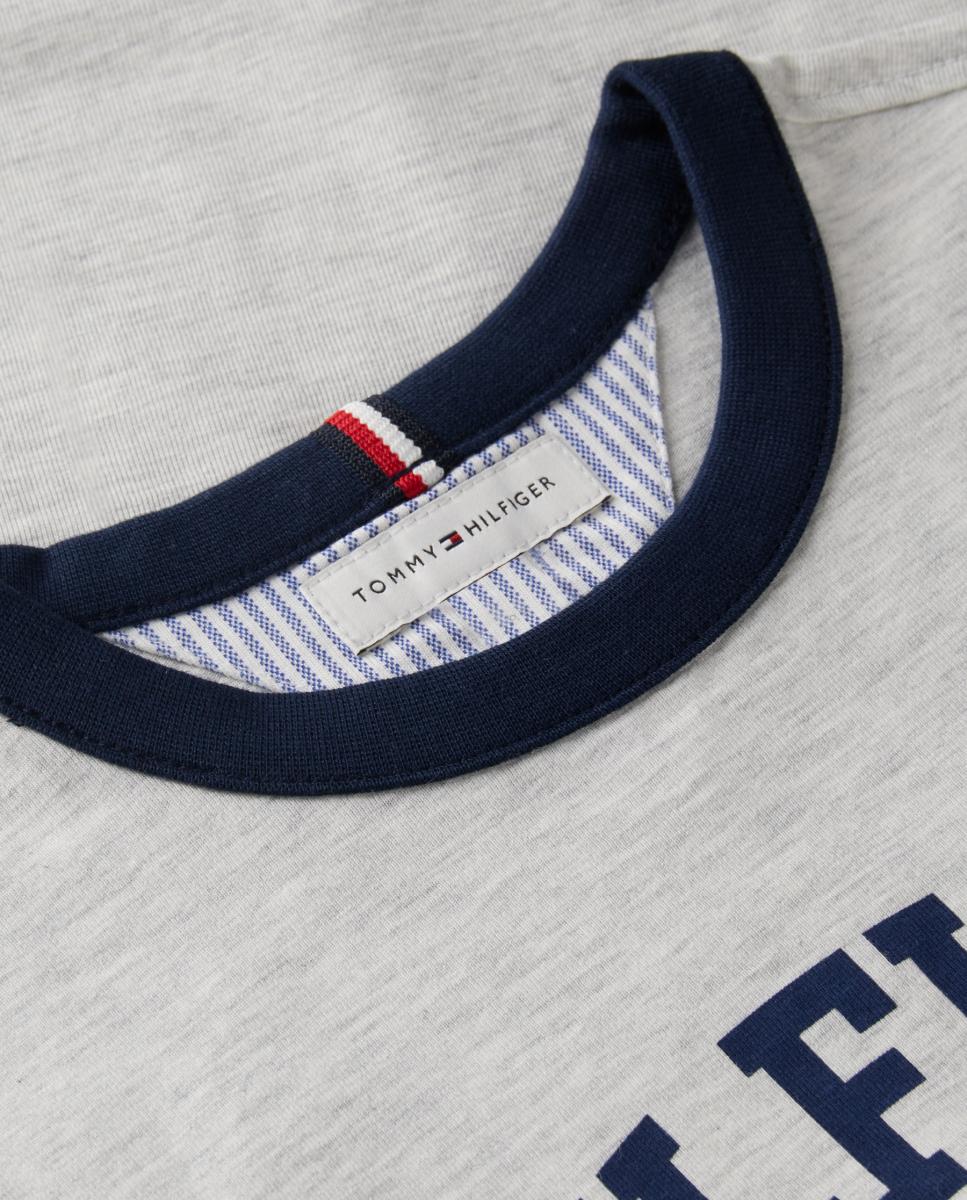 Imagen 7 de Camiseta de niño de manga corta y logo Snoopy - Tommy Hilfiger - Gris Gris