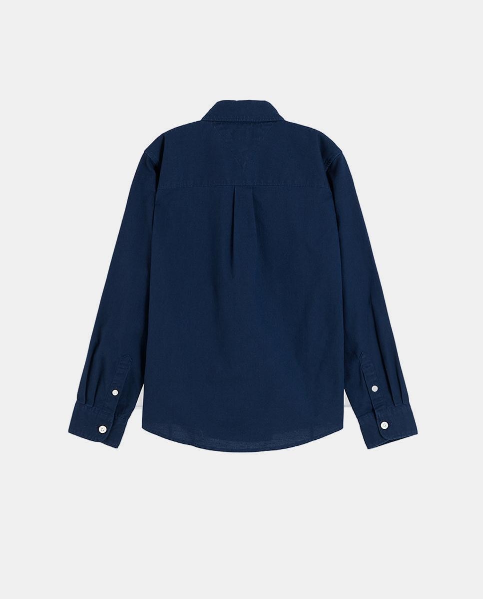 Camisa oxford Azul-6