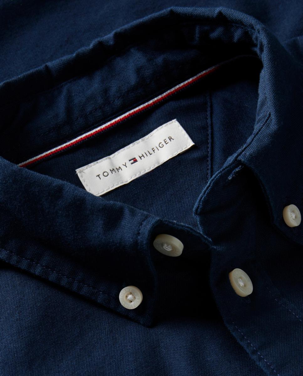 Camisa oxford Azul-7