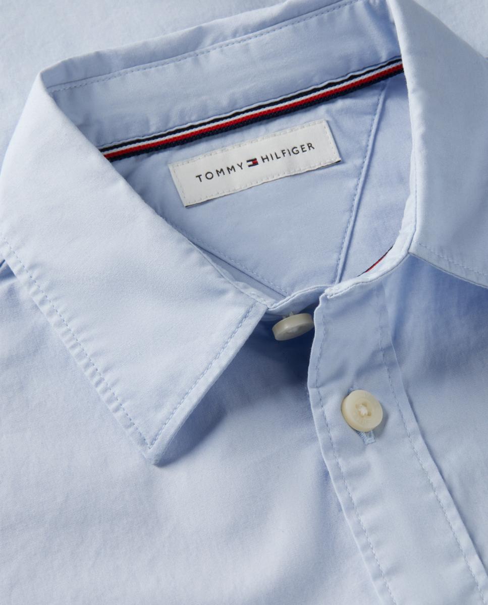 Camisa de Popelina Azul-7