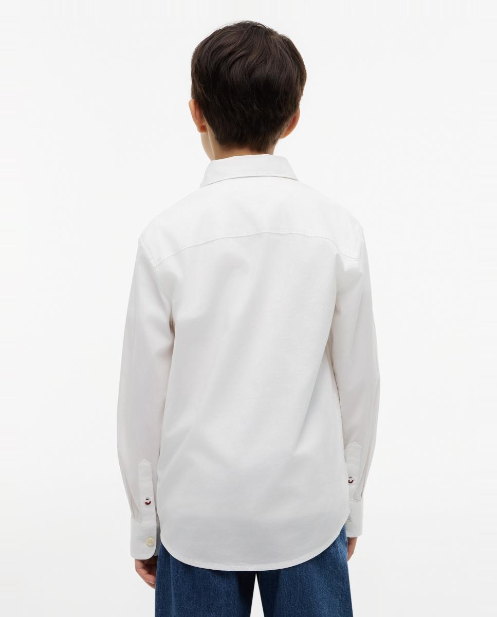 Camisa de Popelina Branco-2