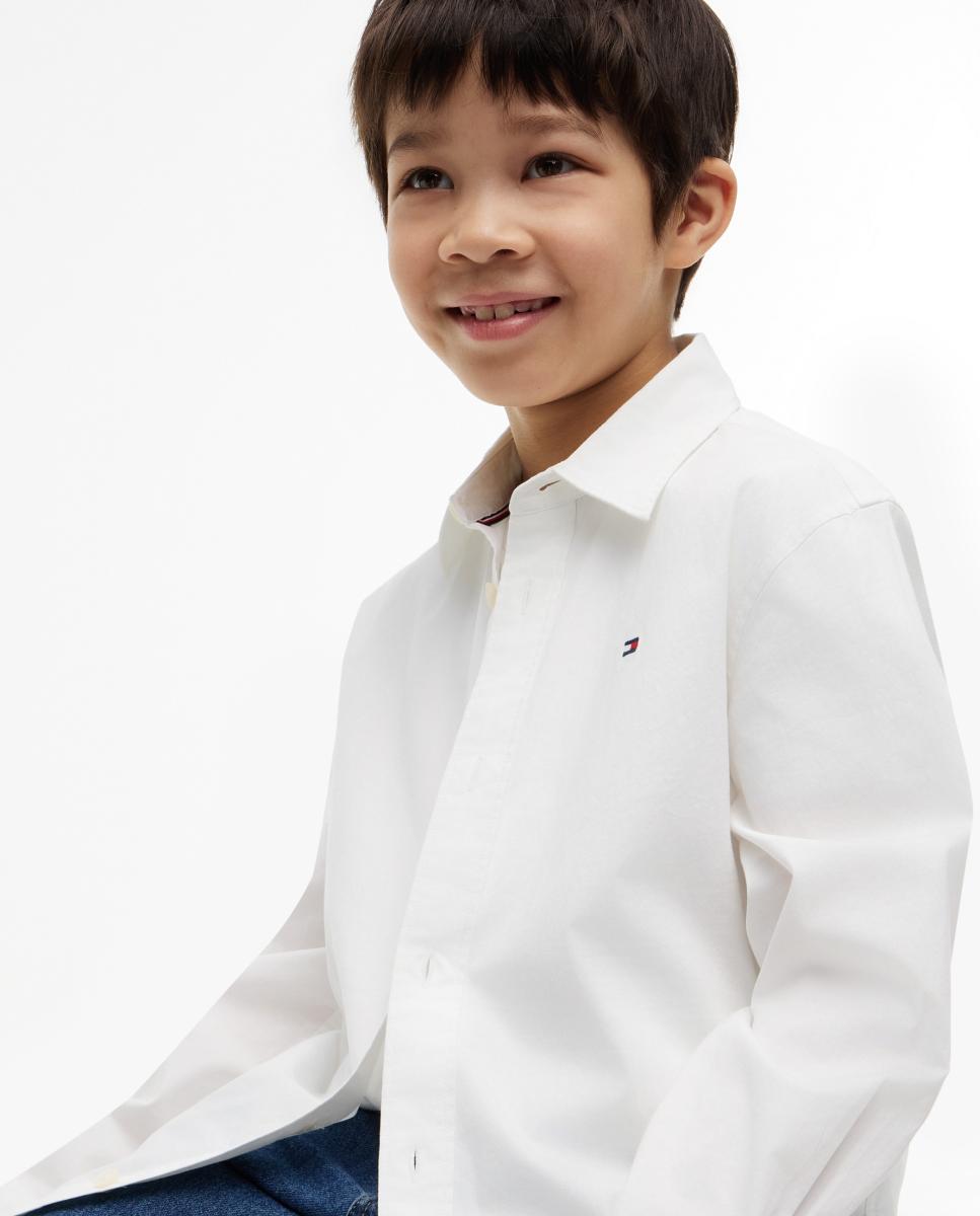 Camisa de Popelina Branco-3