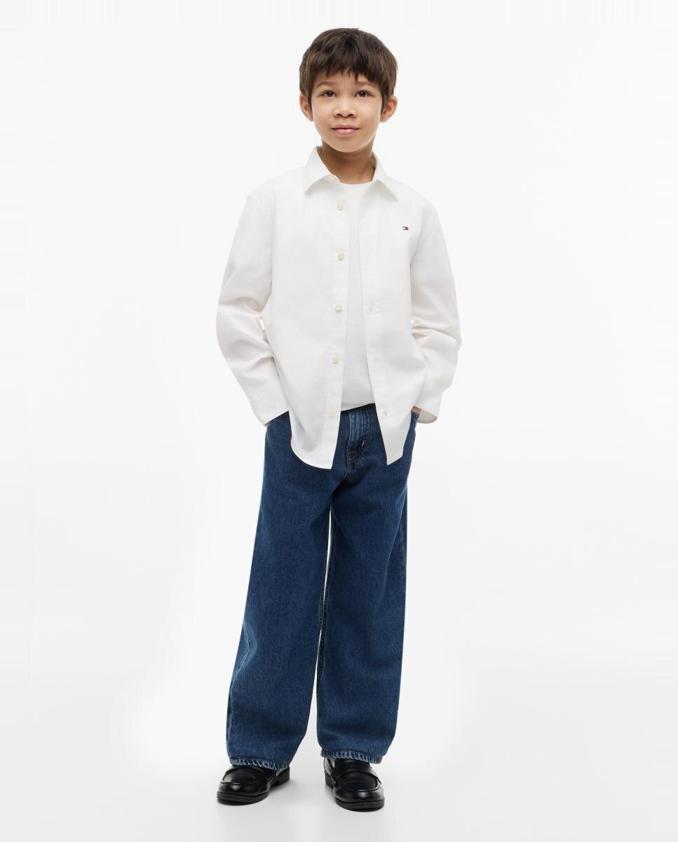 Camisa de Popelina Branco-4