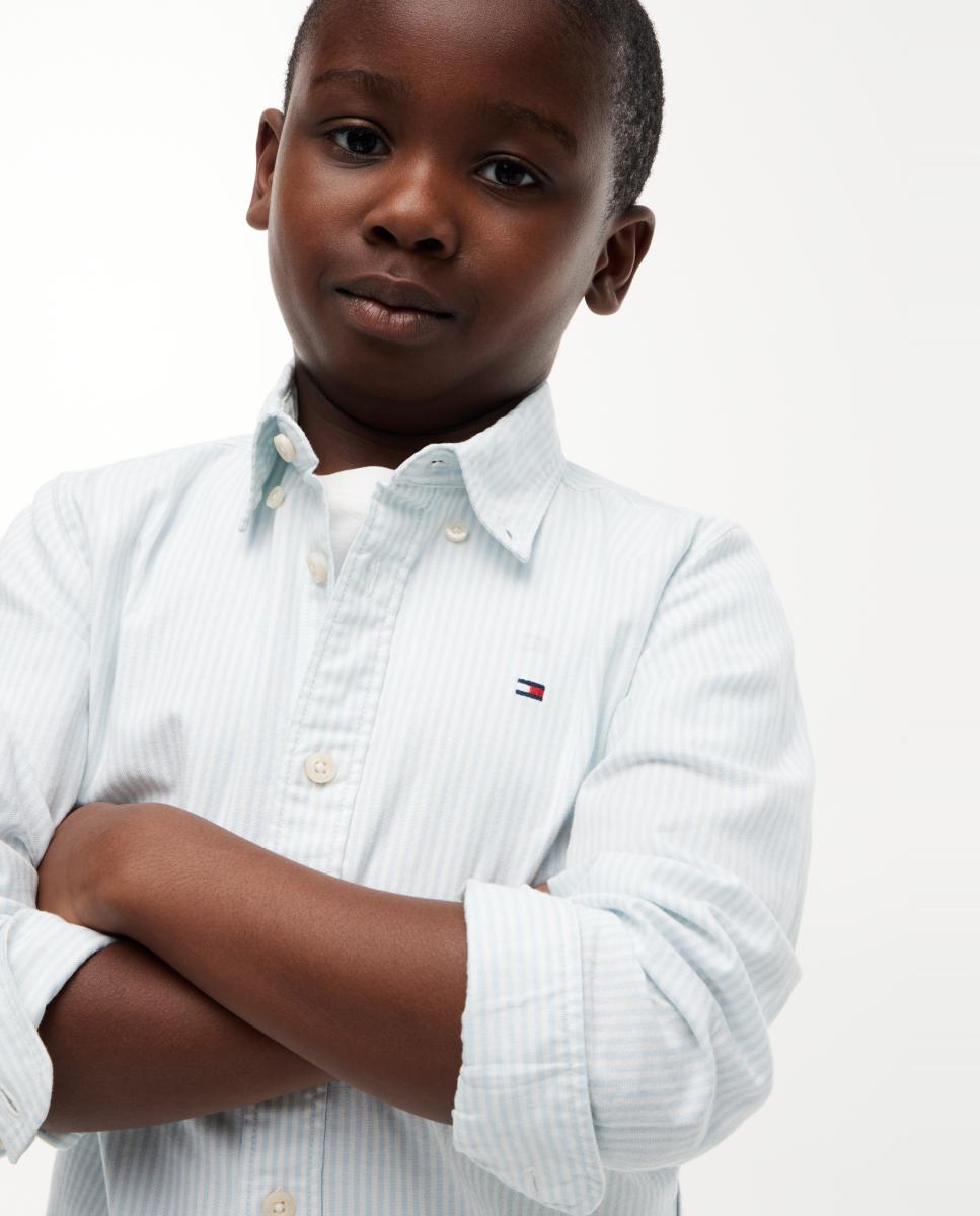 Camisa oxford de niño - Tommy Hilfiger - Amarillo Amarillo-3