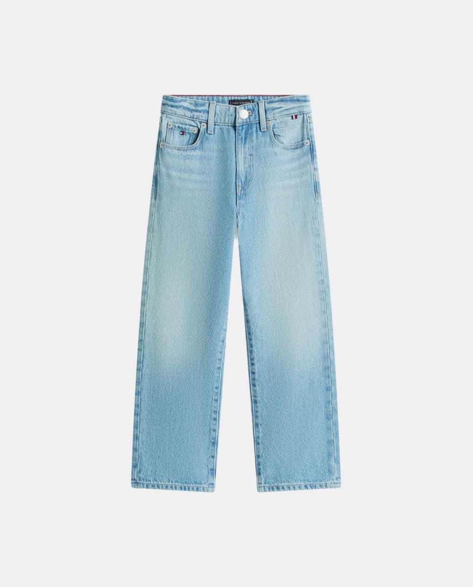 Jeans Baggy Azul-5