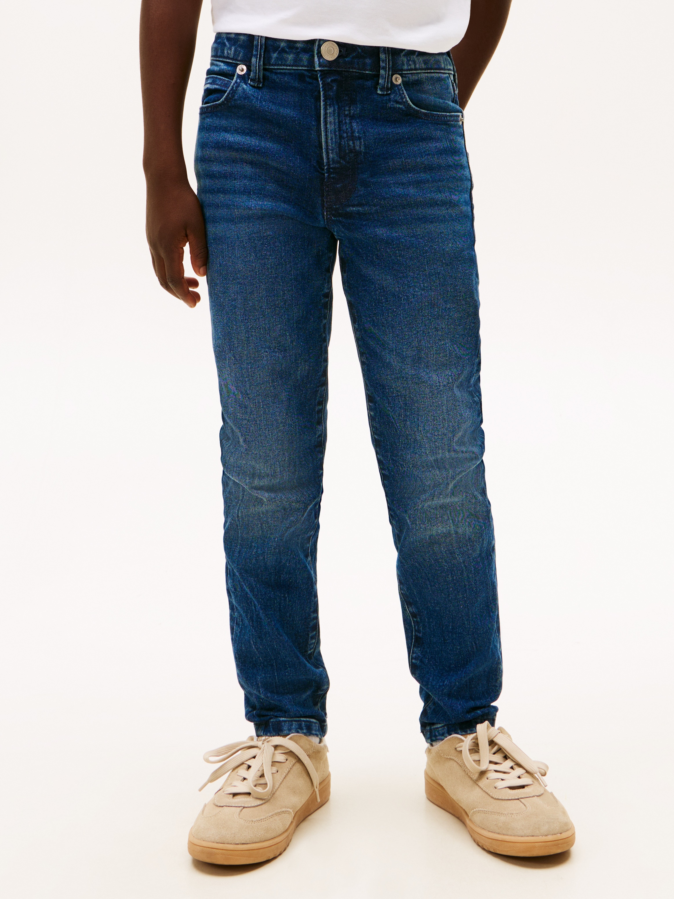 Jeans Slim Fit Tommy Hilfiger Azul-2