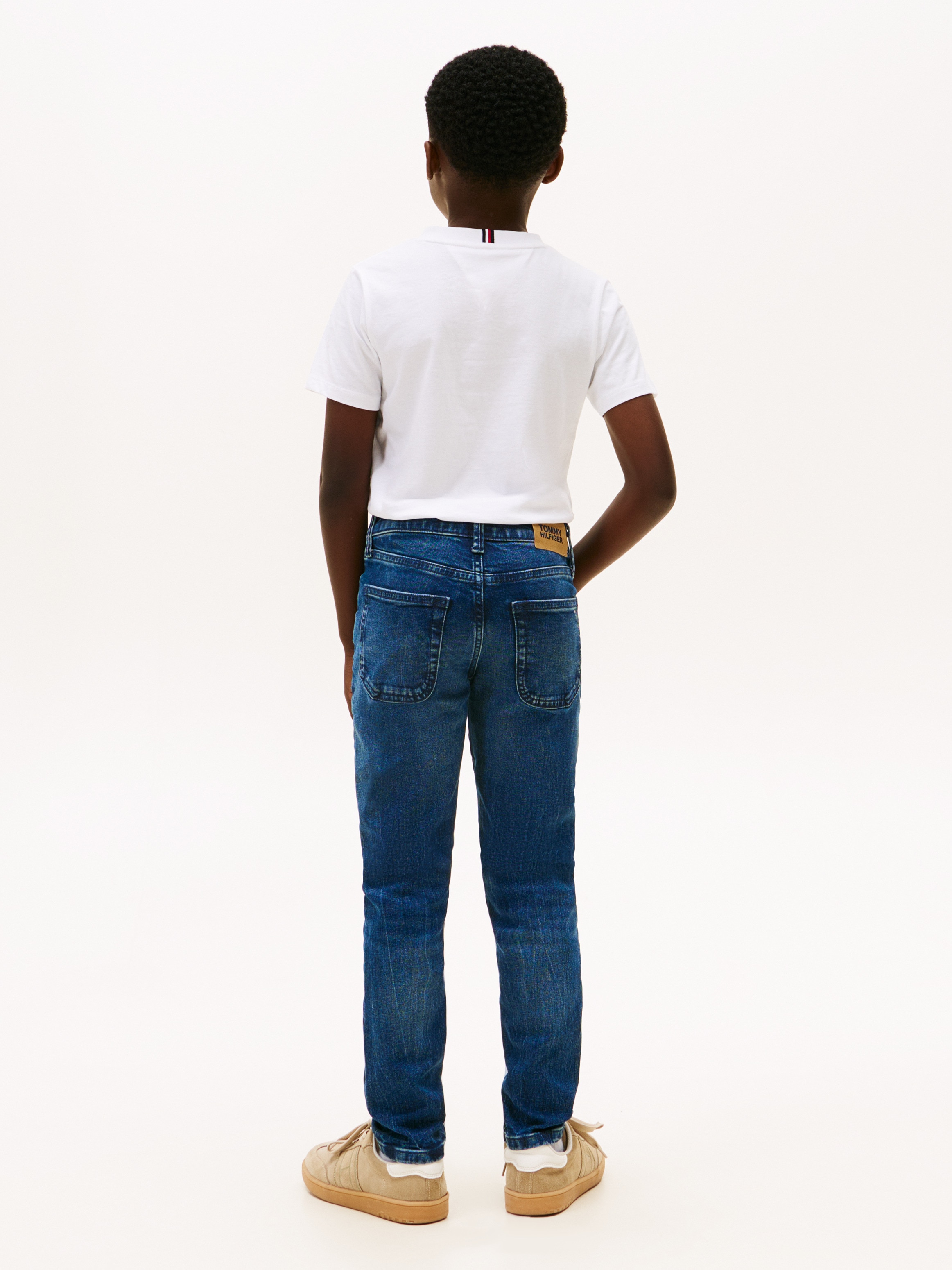 Jeans Slim Fit Tommy Hilfiger Azul-4