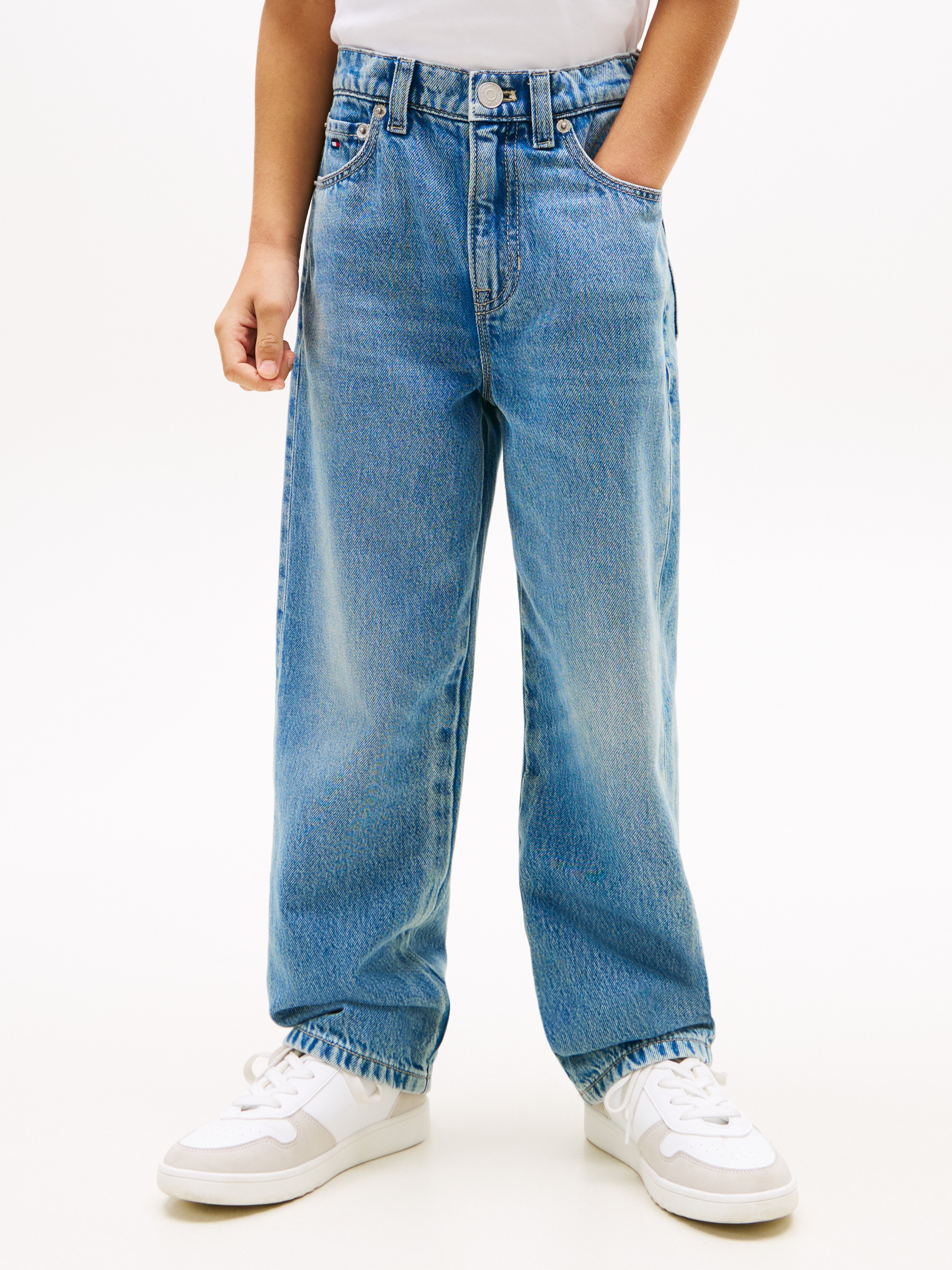 Jeans de Silhueta Relaxed Tommy Hilfiger Azul-2