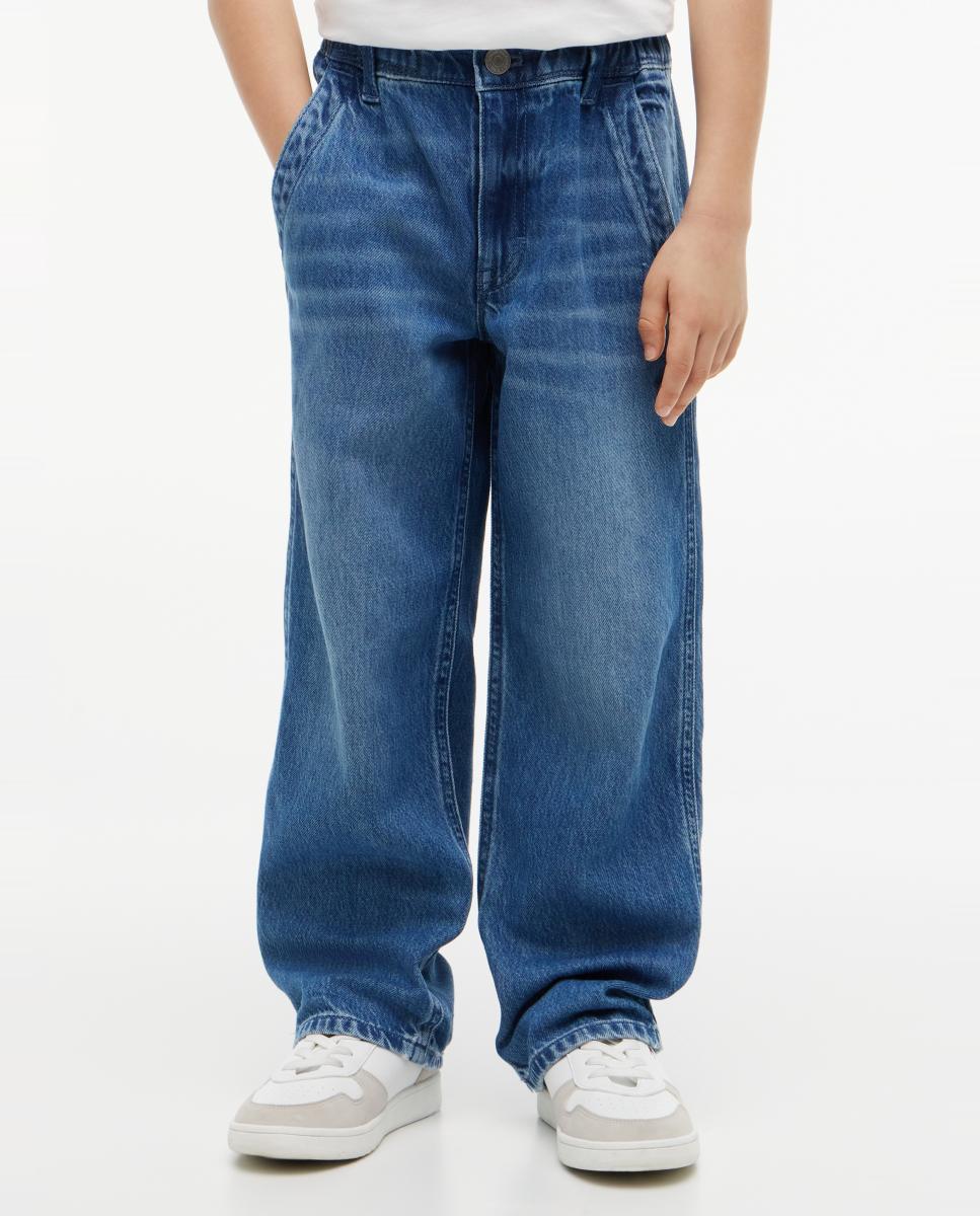 Jeans Baggy Azul-2