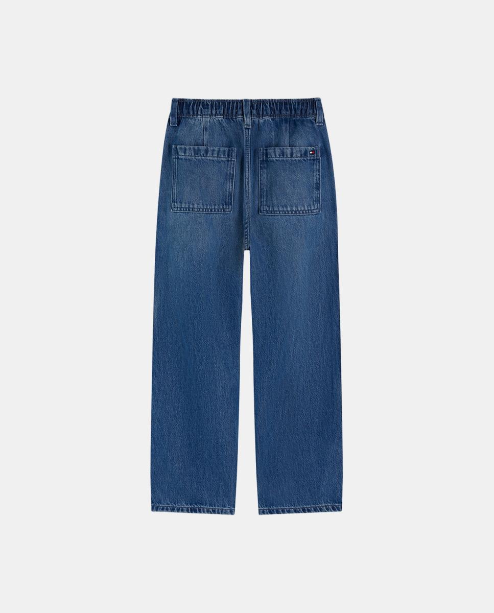 Jeans Baggy Azul-6