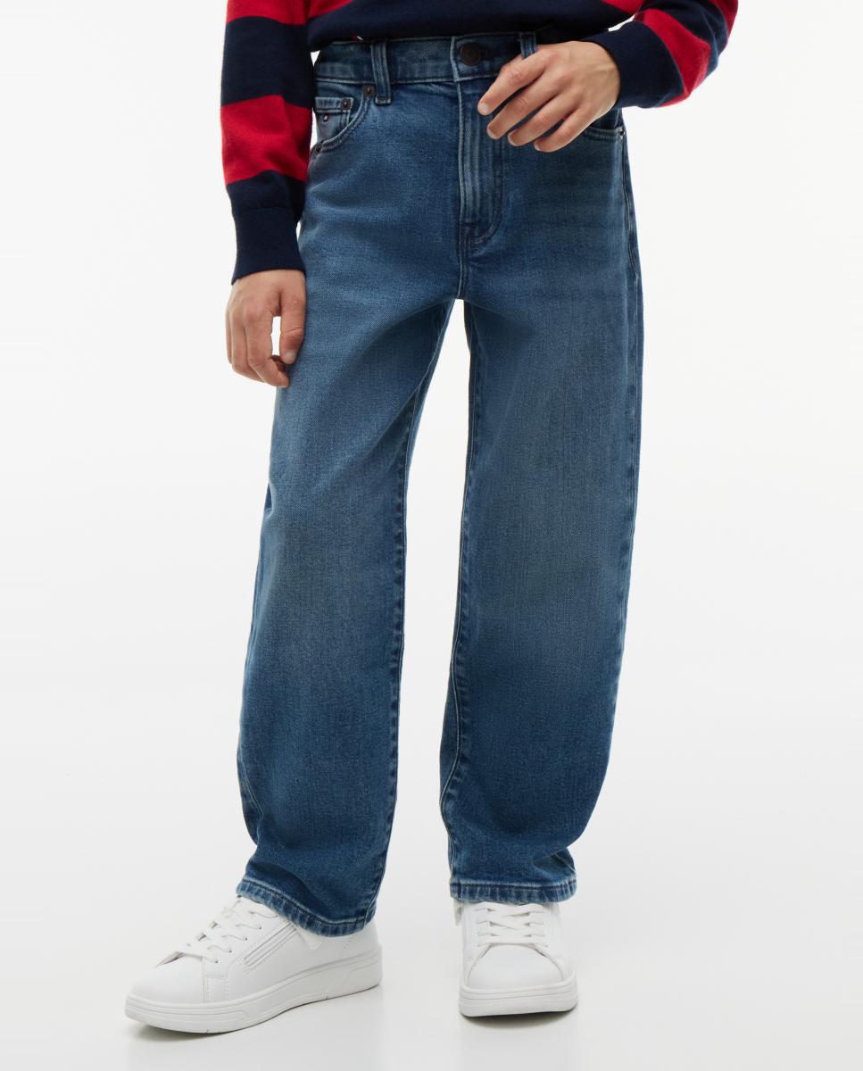 Jeans Relaxed Amarelo-2