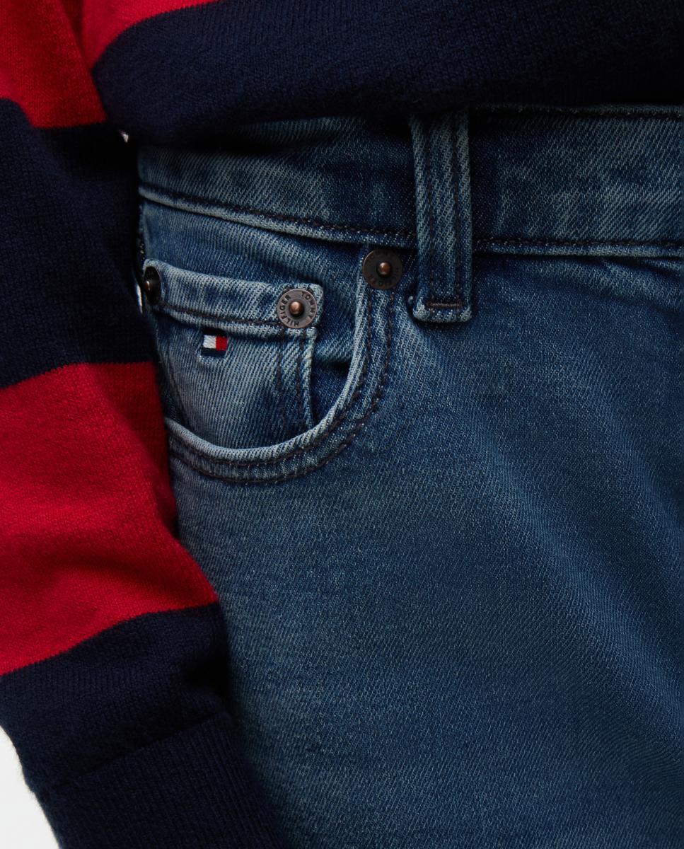 Jeans Relaxed Amarelo-4