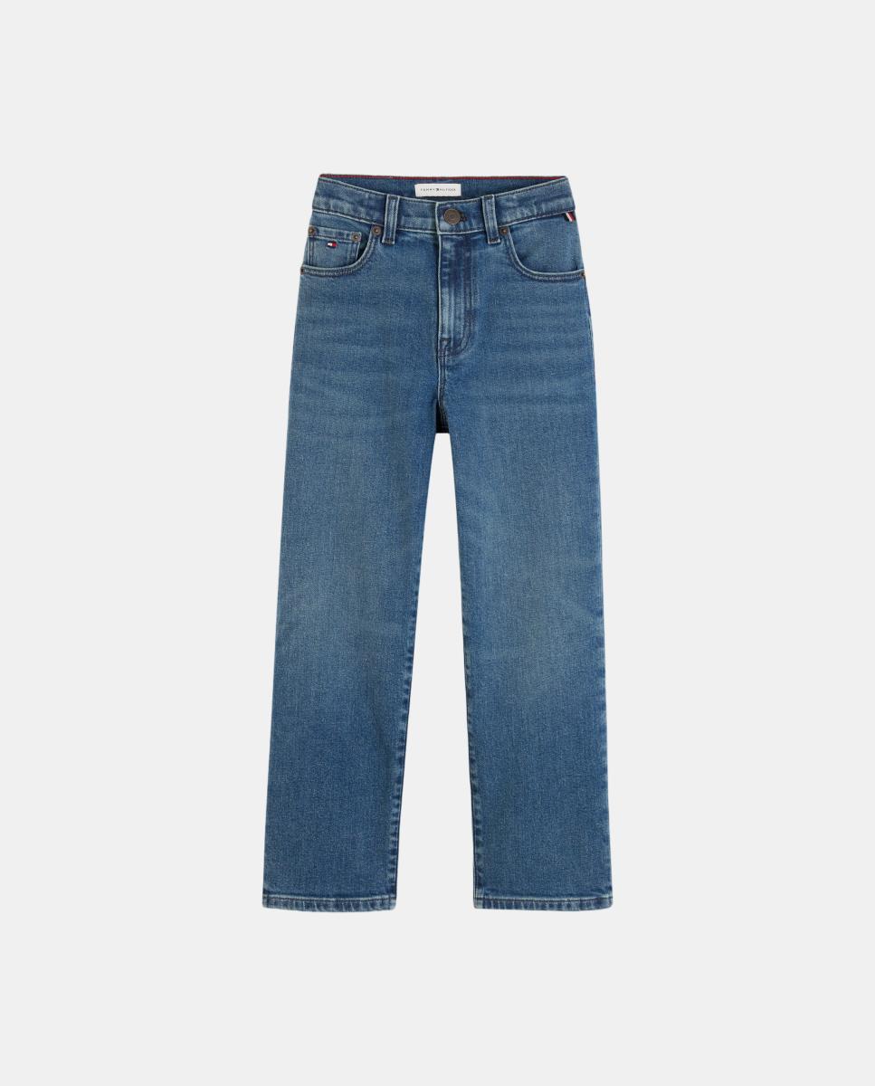 Jeans Relaxed Amarelo-5