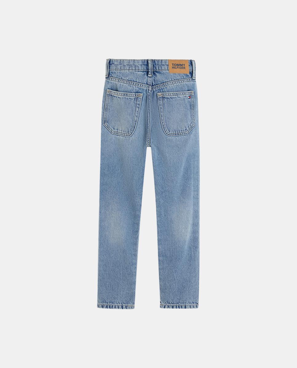 Jeans Straight Amarelo-6