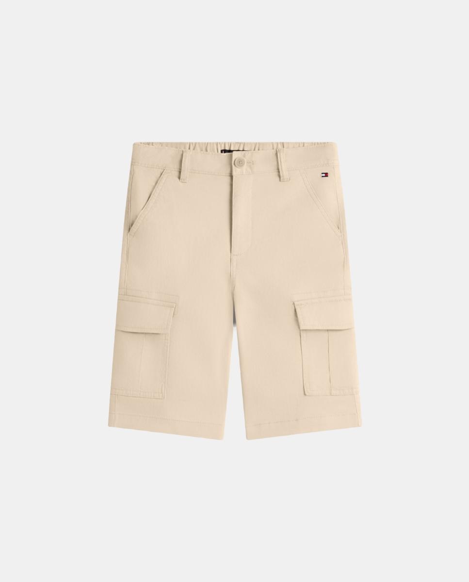 Bermudas cargo Castanho-5