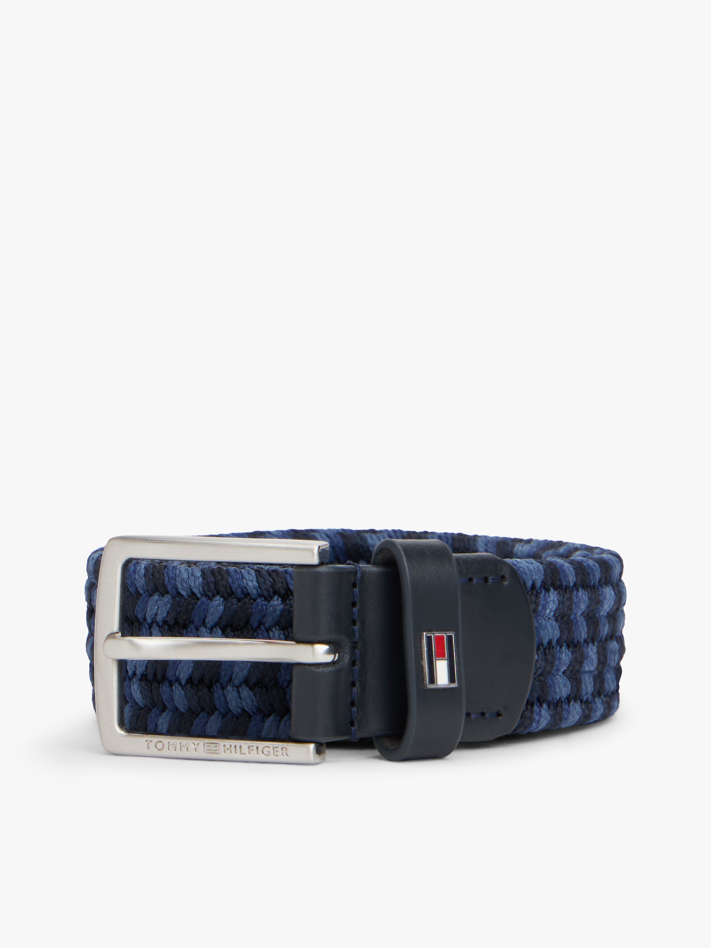 Cinto Elástico Entrançado - Azul-Marinho/Azul-Elétrico Tommy Hilfiger Azul-4