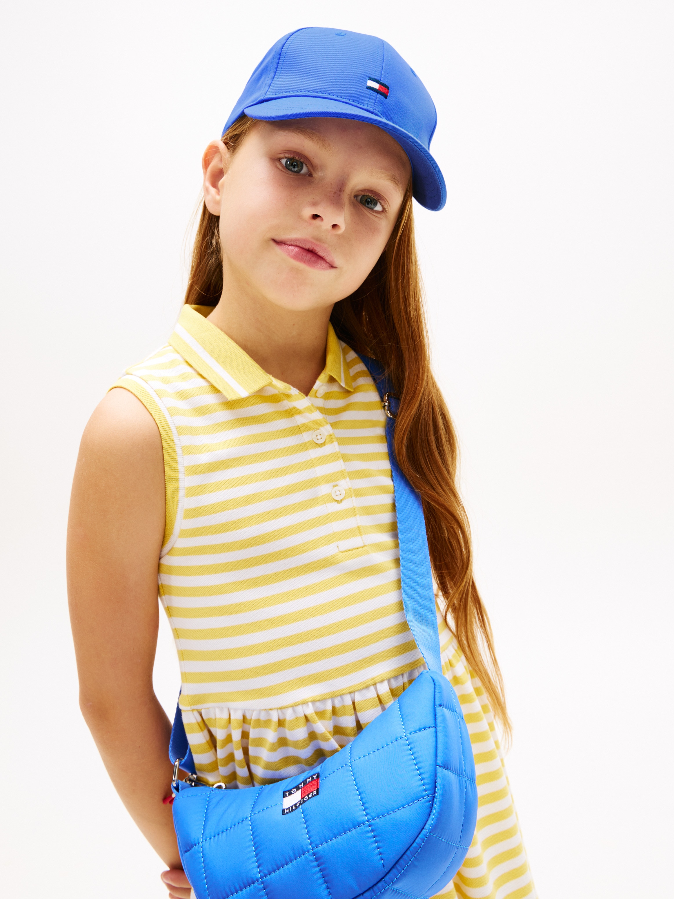 Boné com logótipo bordado Tommy Hilfiger Azul-4
