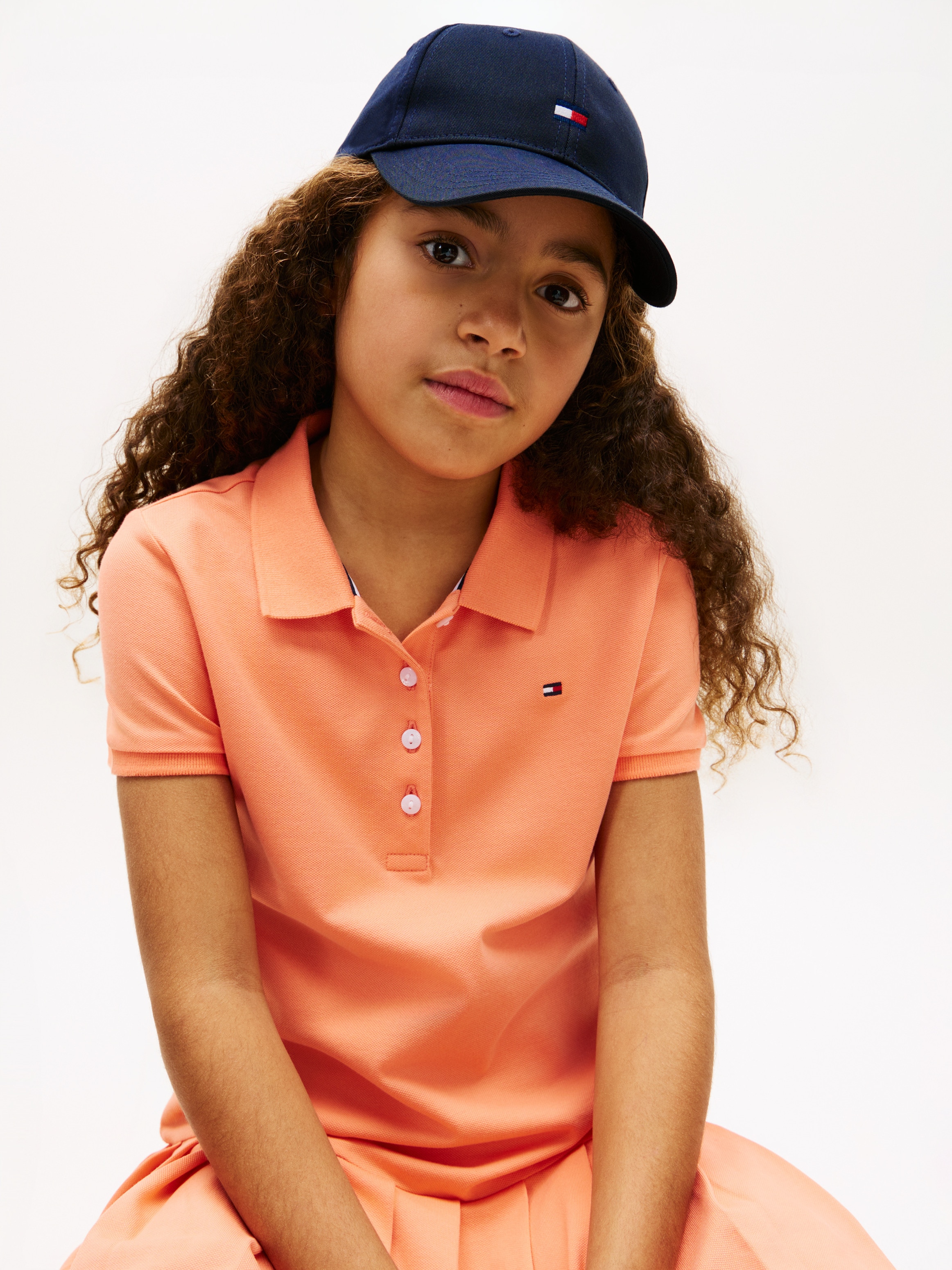 Boné com logótipo bordado Tommy Hilfiger Azul-5