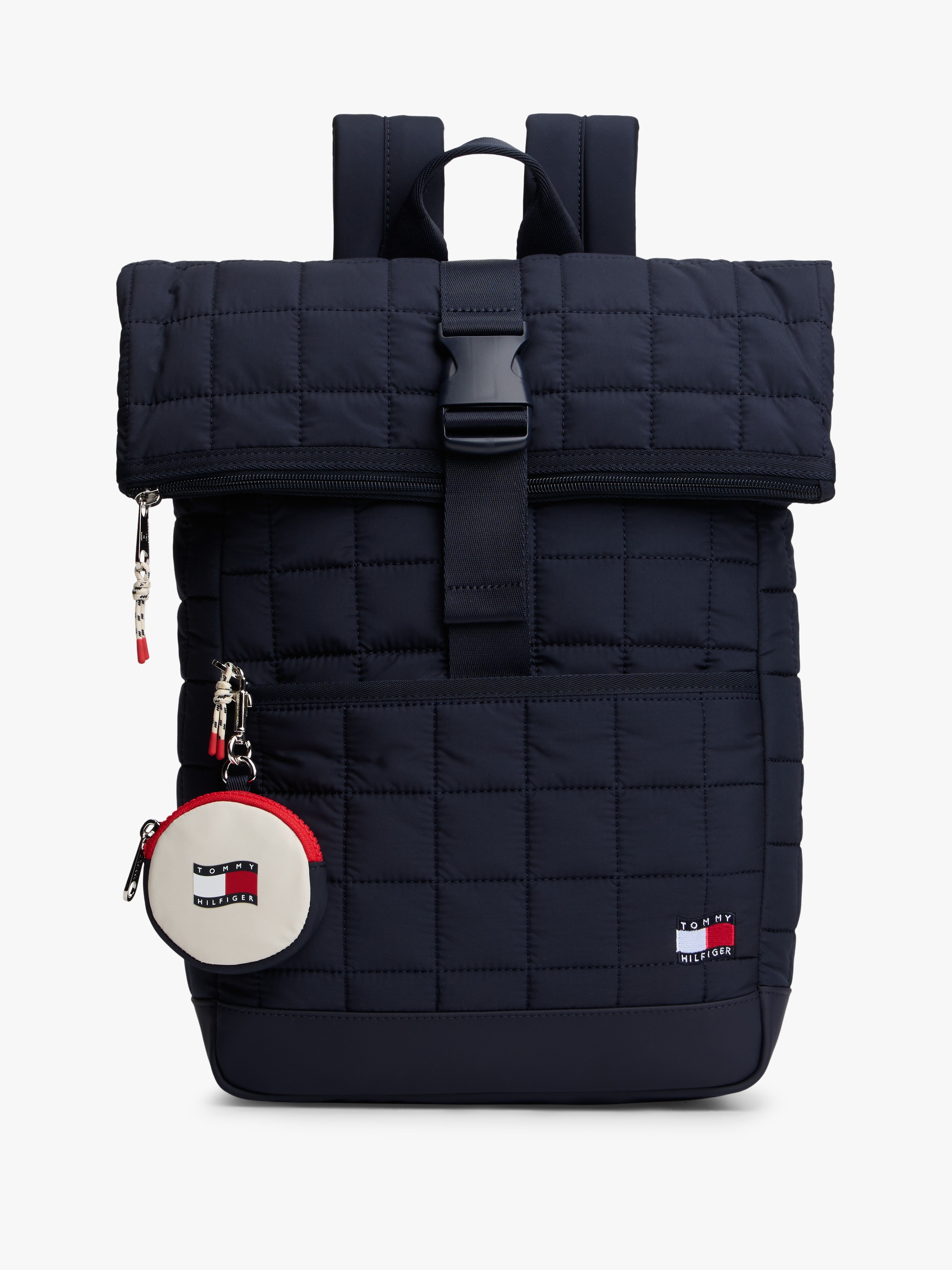 Imagem 0 de Mochila Acolchoada com Aba e Fecho de Clip