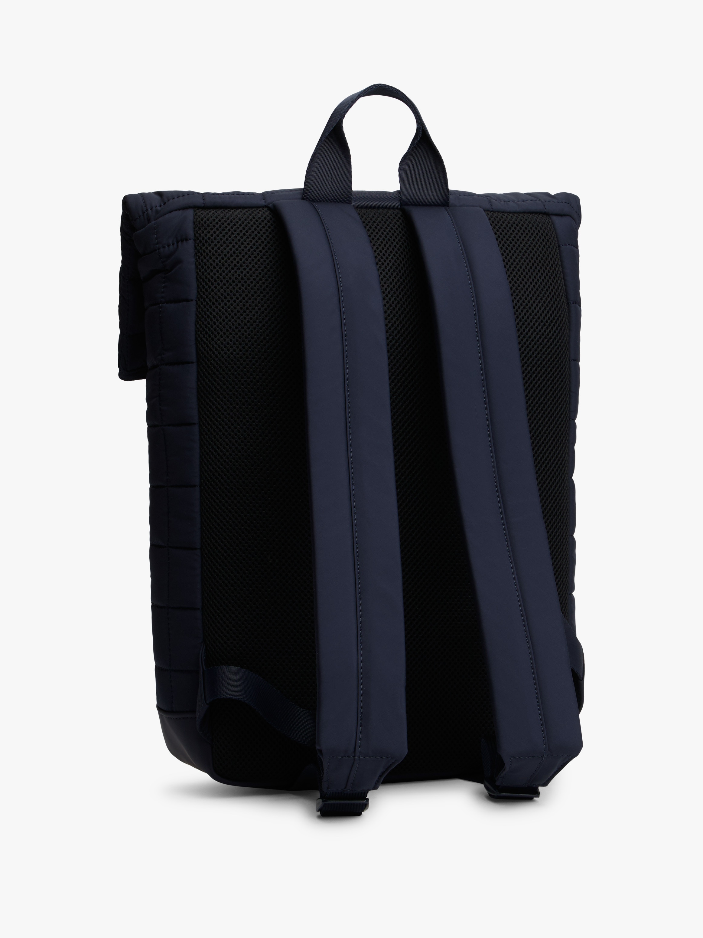 Mochila Acolchoada com Aba e Fecho de Clip Tommy Hilfiger Azul-2