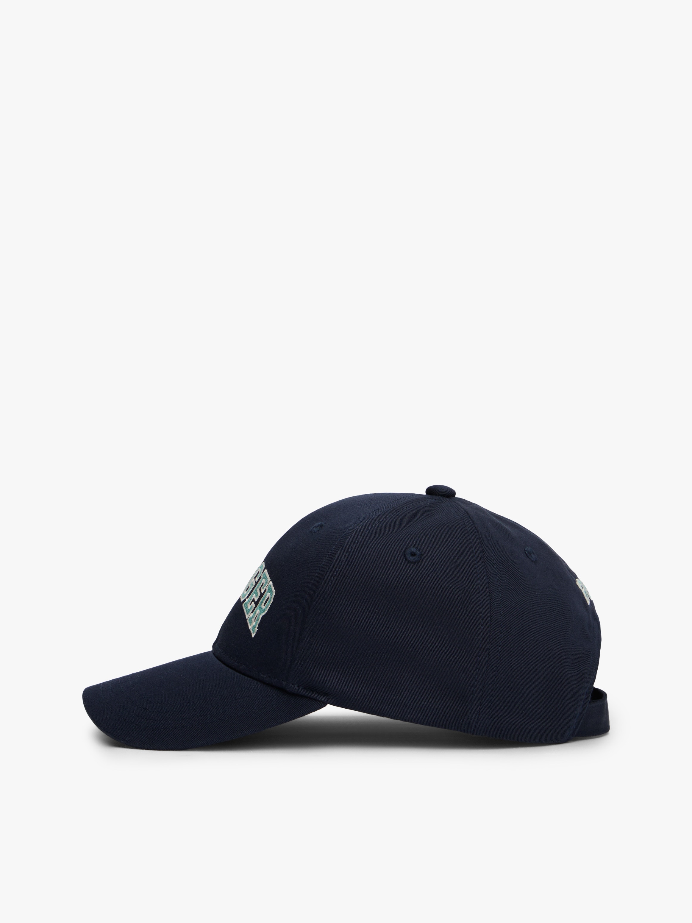Boné com Logótipo à Frente Tommy Hilfiger Azul-3
