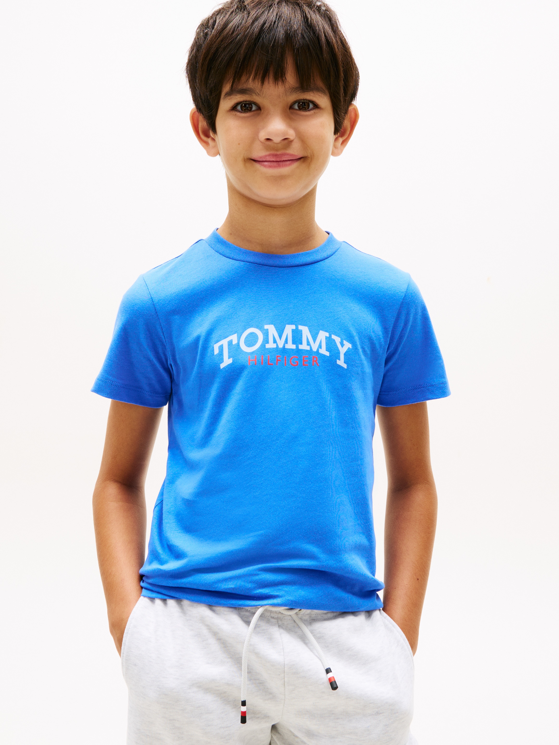 Conjunto de Calças e T-shirt Azul-3