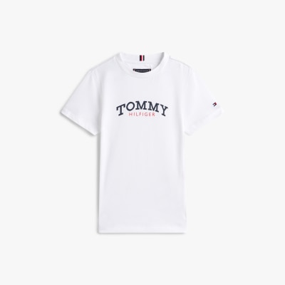Conjunto de Calças e T-shirt Tommy Hilfiger Branco-6