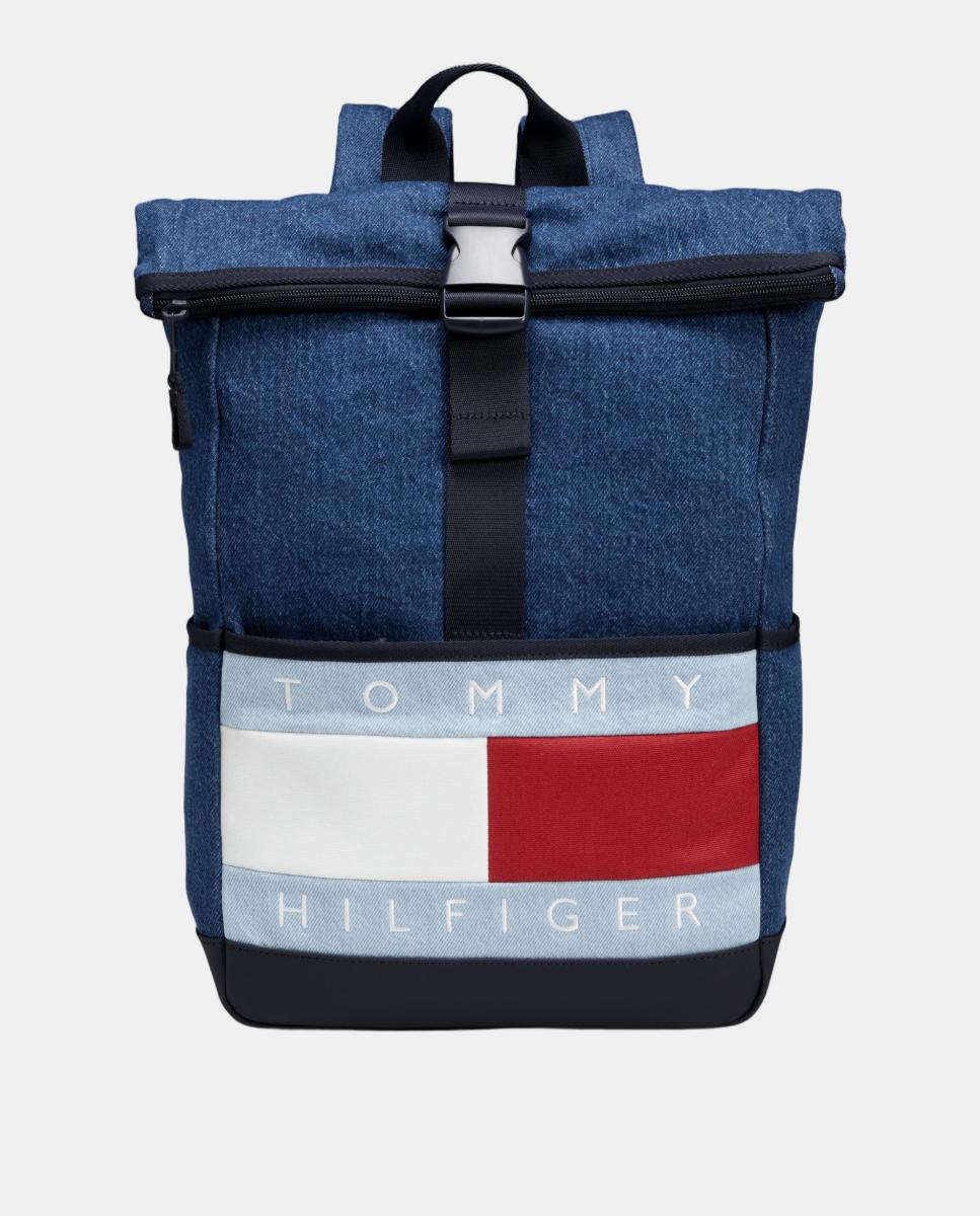 Imagem 0 de Mochila em Tecido de Ganga com Bandeira da Marca