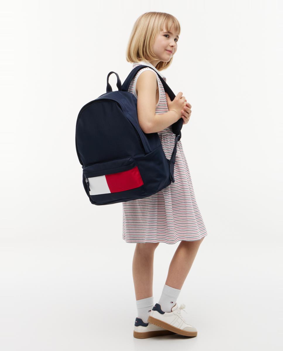 Mochila com Bandeira da Marca Azul-6