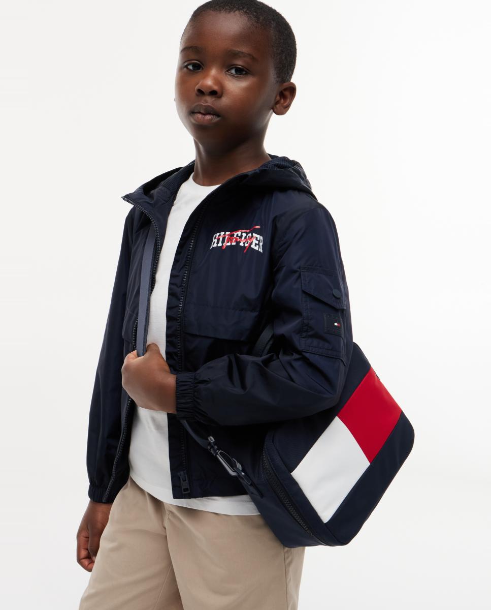 Lancheira com Bandeira da Marca Tommy Hilfiger Azul-7