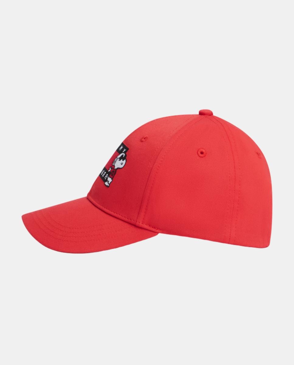 Boné com Logótipo Snoopy Vermelho-3