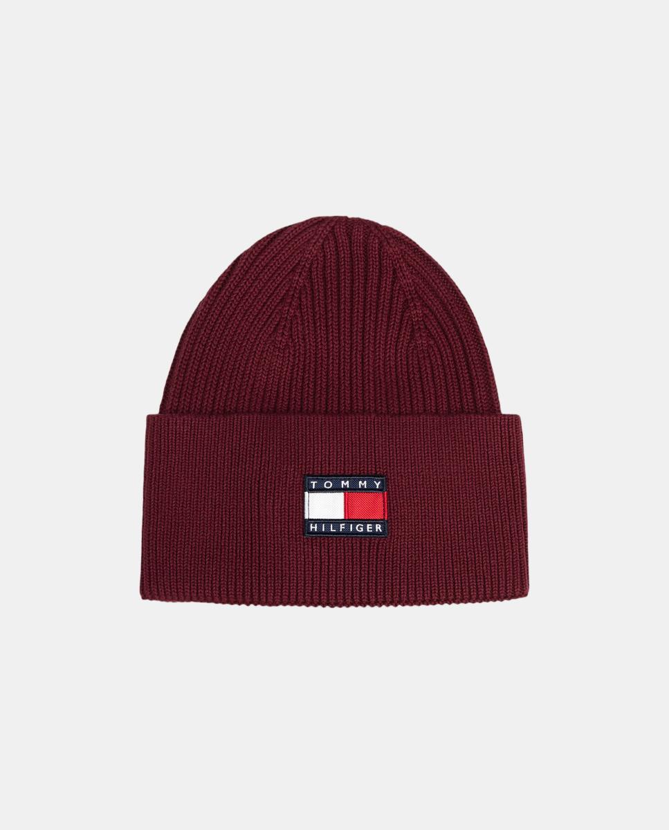 Imagen 0 de Gorro de niño con bandera tommy Rojo