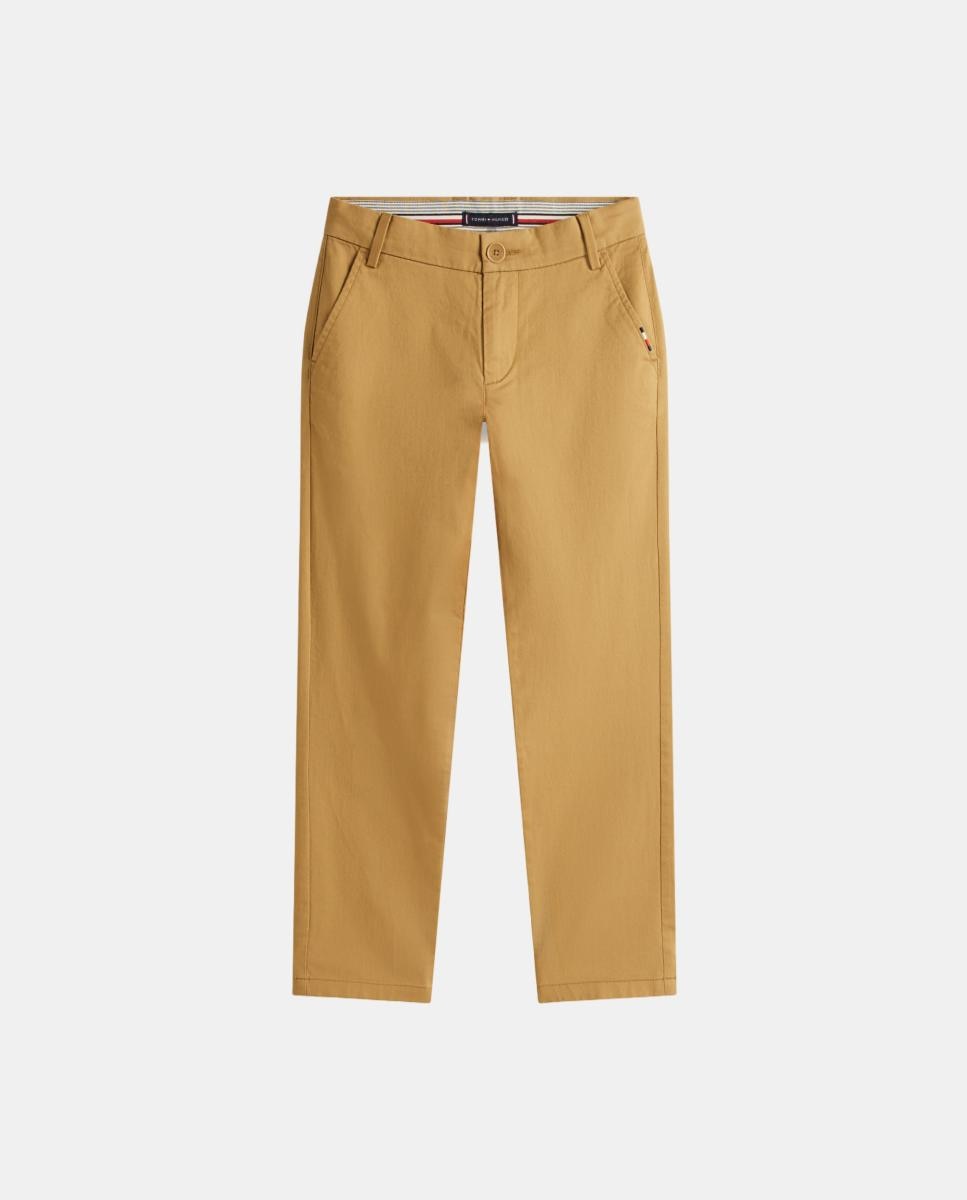 Calças chino Tommy Hilfiger Castanho-5