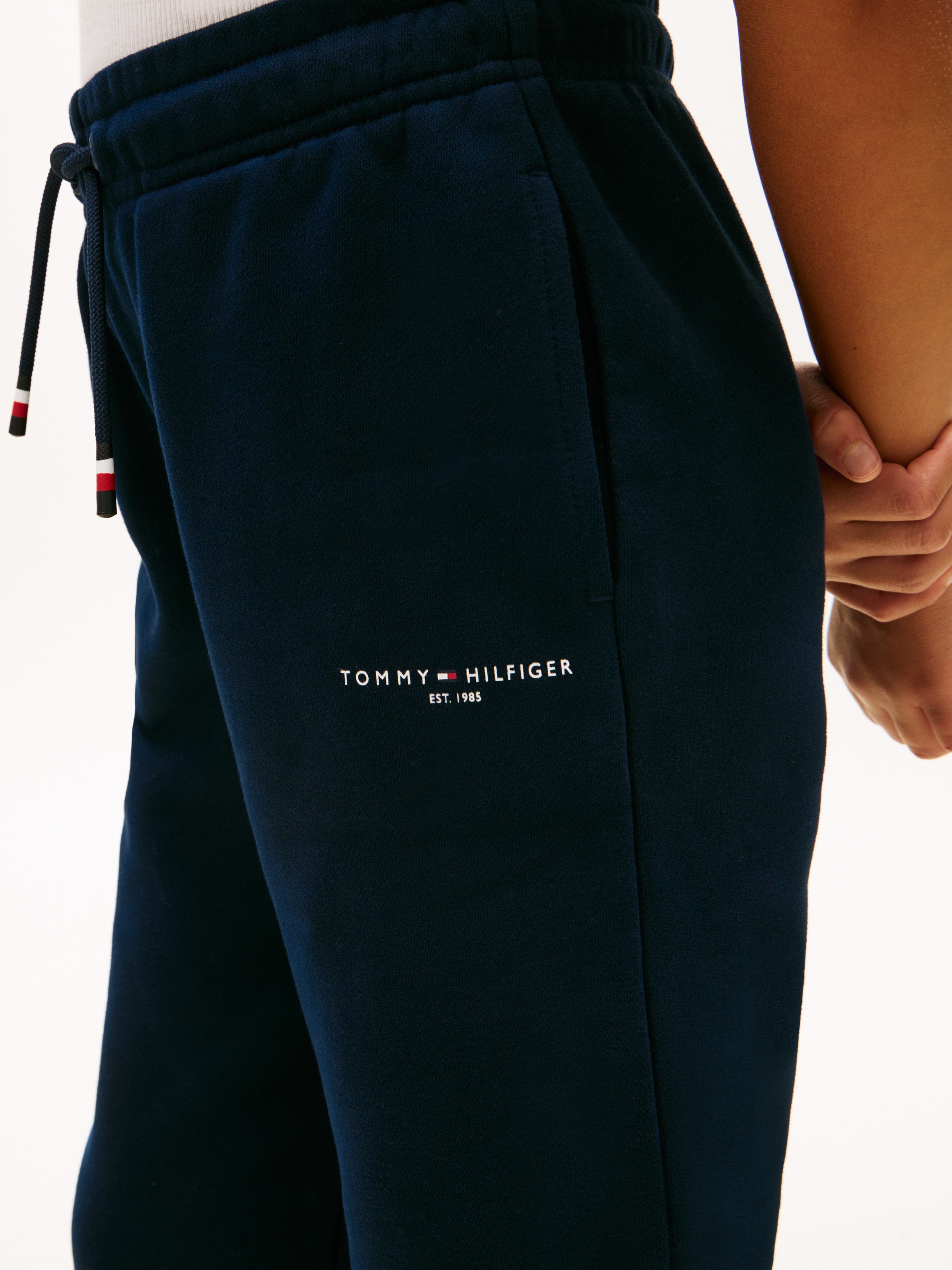 Calças de Fato de Treino Azul-3