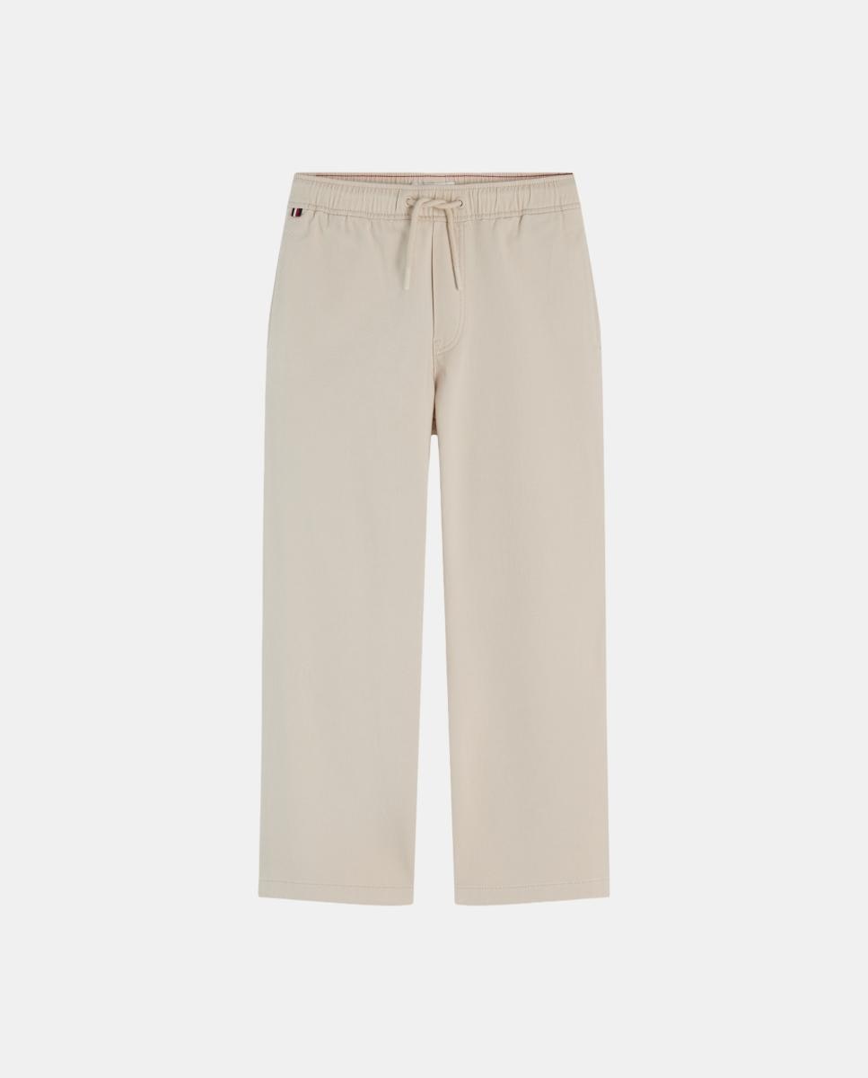 Imagen 5 de Pantalón de niño de silueta baggy - Tommy Hilfiger - Beige Beige