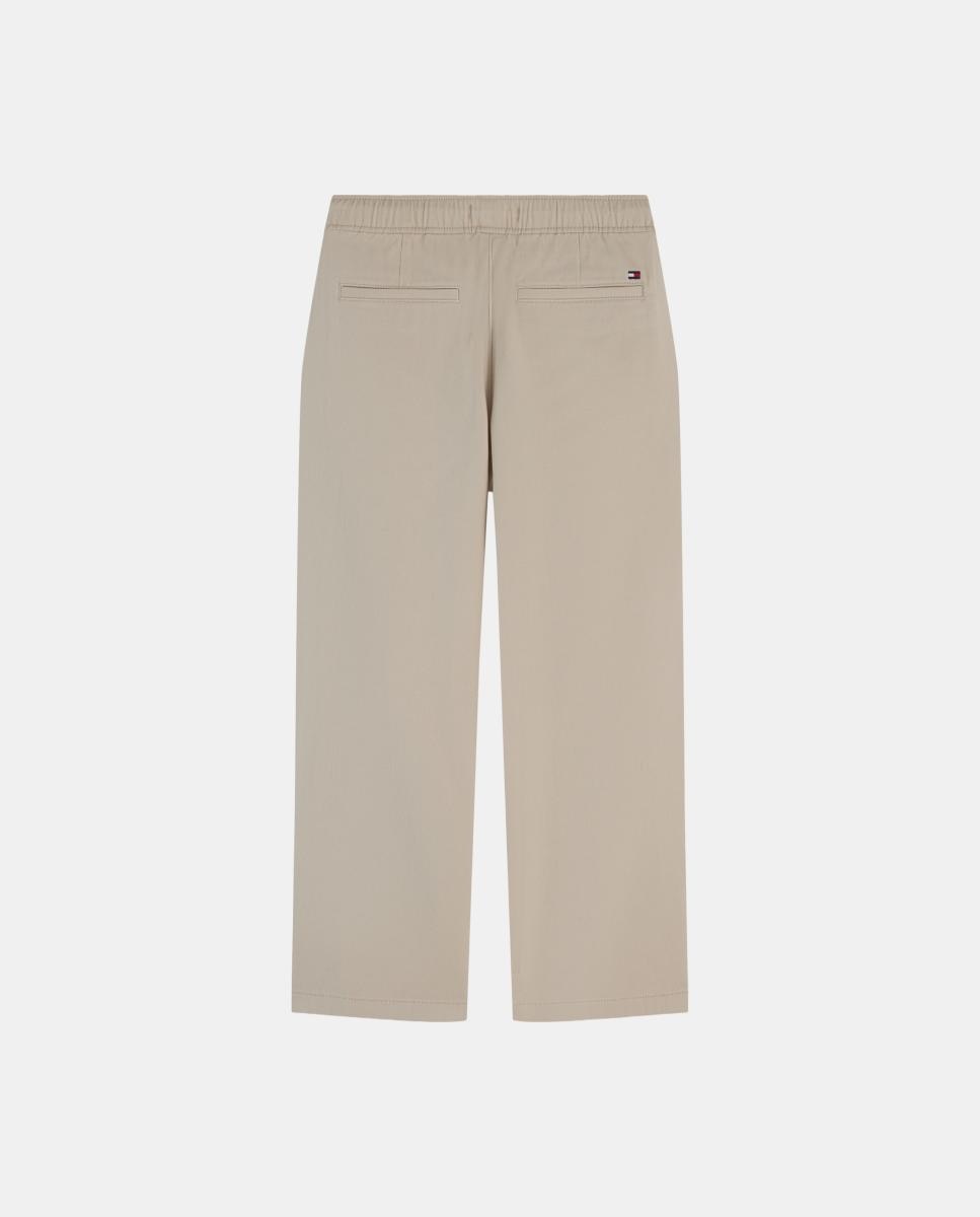 Imagen 6 de Pantalón de niño de silueta baggy - Tommy Hilfiger - Beige Beige