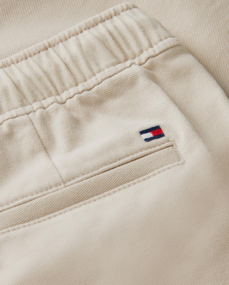 Imagen 7 de Pantalón de niño de silueta baggy - Tommy Hilfiger - Beige Beige