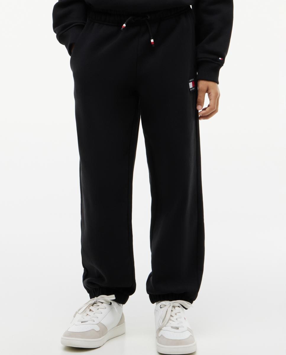 Joggers com Logótipo Bordado Preto-2
